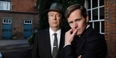 Roger Allam and Shaun Evans being coppers in Endeavour.