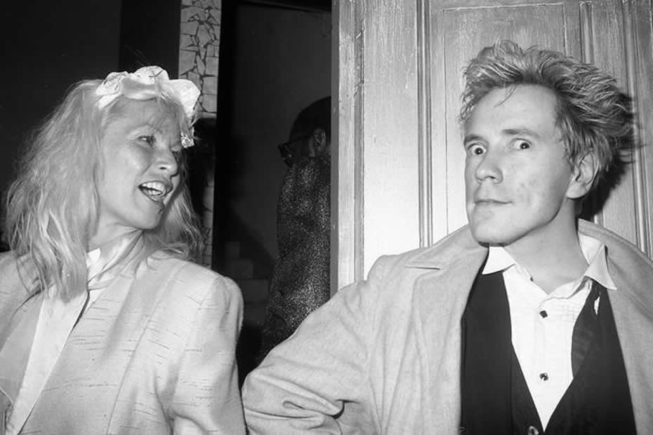 The late Nora Forster and her husband, John Lydon.