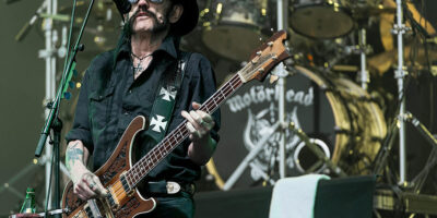 The great Lemmy Kilmister, from Motörhead.