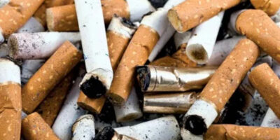 A load of cigarette butts.