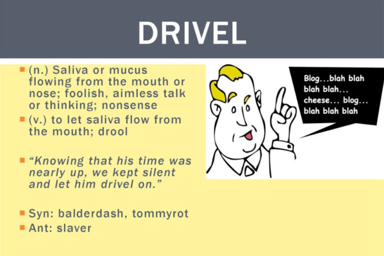 Drivel!