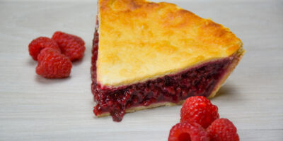 An actual, real raspberry pie