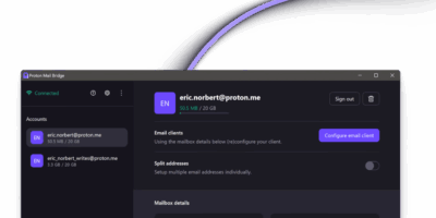 Protonmail bridge